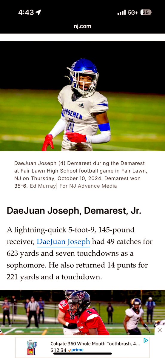 Just getting started, coming back way harder this year 💪
<a href="/NVD_Football/">NVDFootball</a> <a href="/DemarestNv/">NV-Demarest Athletics Official Site</a> <a href="/damehova9/">Damon Simmons</a> <a href="/PortalPipelineX/">HELPING PLAYERS (FOR FREE) I’M NOT A COACH</a> <a href="/SportPrepX/">SportPrepX</a>