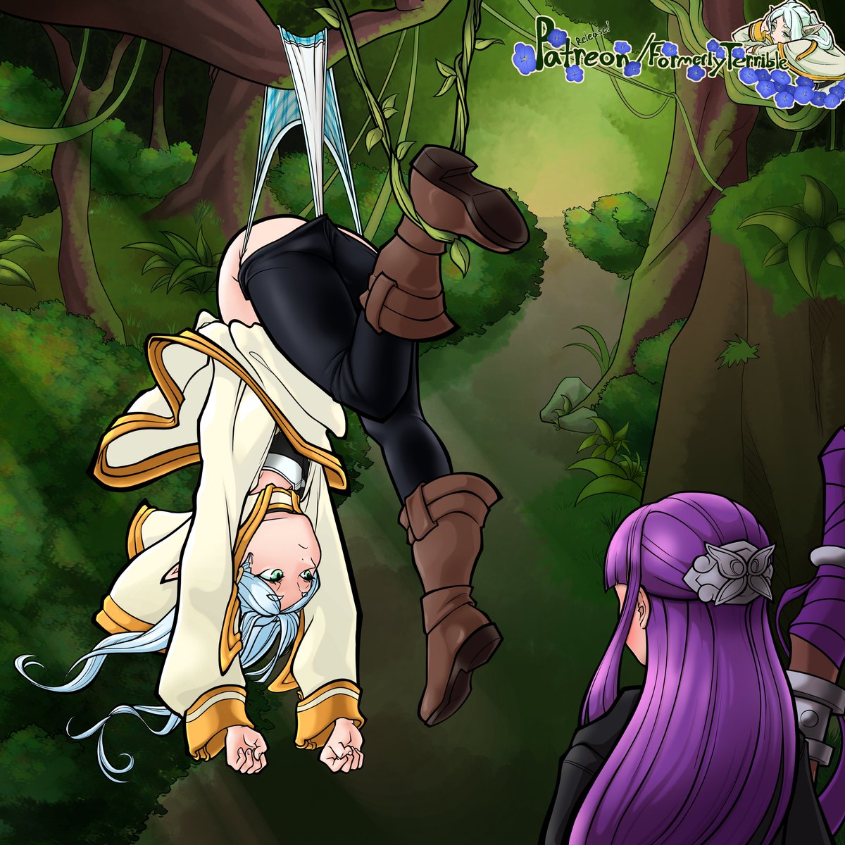 frieren drawing from the patty