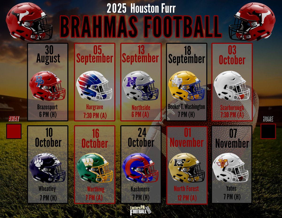 Houston Furr Brahmas

🏈🏈🏈🏈🏈
🏈🏈🏈🏈🏈

<a href="/FurrFootball/">Furr HS Football</a> <a href="/Coach_QuestHuff/">Marqueston “Quest” Huff</a>
