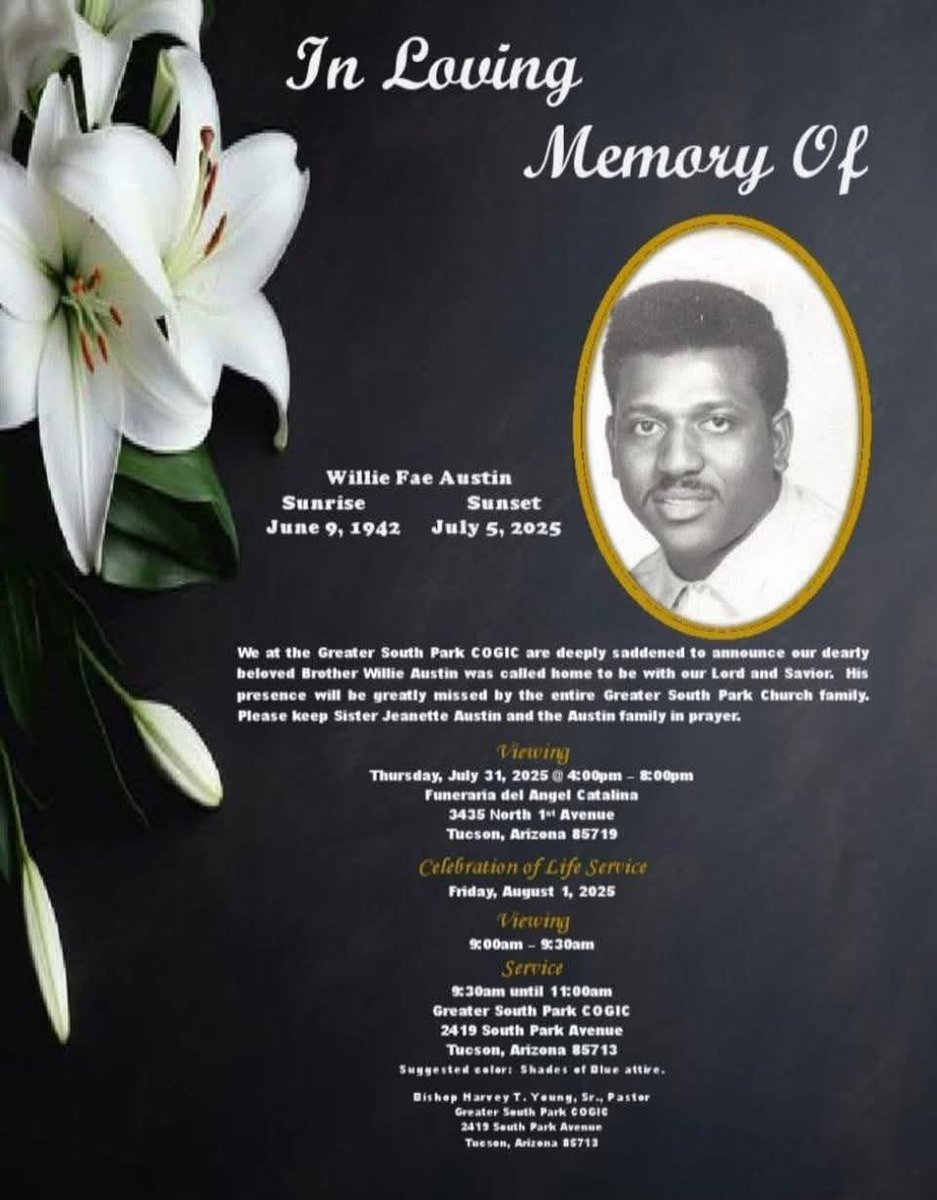 Rest in Paradise, Unk.
Thank you for always being supportive of the things I did, and for trying to teach me how to be a better man whenever you were around. I know I was a little bad one growing up, but you definitely helped guide me. My prayers are with the family during this