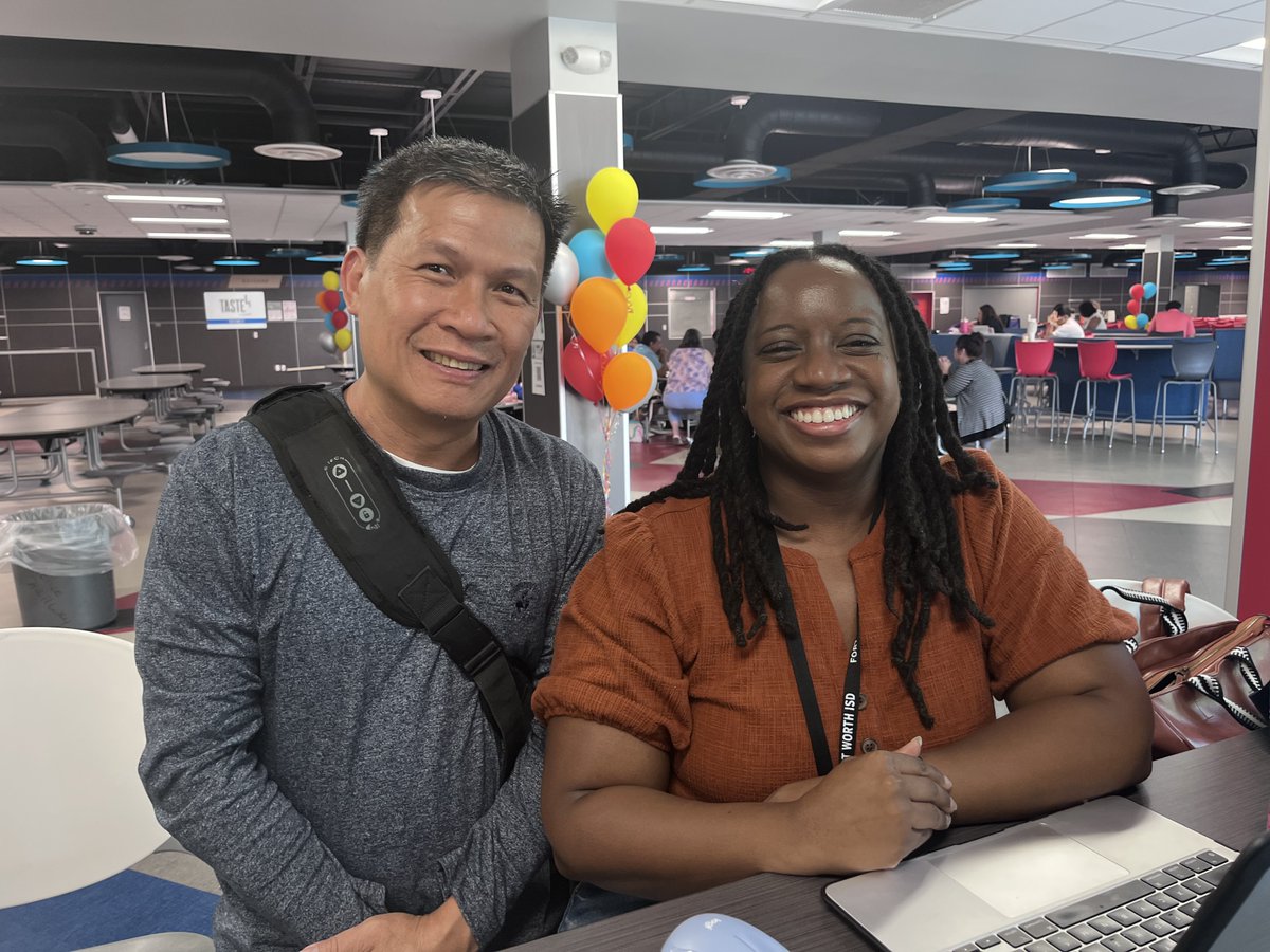 FortWorthISD's tweet photo. Hundreds of new FWISD teachers attended the New Teacher Academy this week, including two former colleagues and friends who reunited at FWISD! Check out their story: https://t.co/TvphZE2msl

School starts Aug. 12 — and our teachers are ready to welcome students back! https://t.co/RNhKHJEWmt