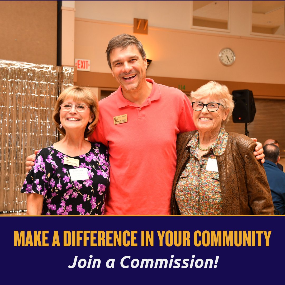 📣 Get Involved in Your Community!
Join a commission to help shape policies, give back to your community, and have your voice heard. 🗣️✨
📝 Apply by August 21, 2025
 📍 Details &amp; application: pinole.gov/boards-commiss…
#CivicEngagement #PinoleProud #CityofPinole