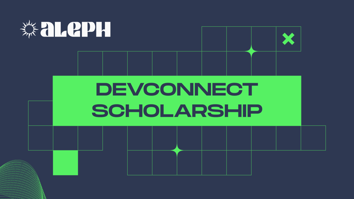 Aleph Hackathon (@alephhackathon) on Twitter photo Guess whaaaaaat builder?
We’re giving you & your team the chance to join us in Buenos Aires for the most epic <a href="/EFDevcon/">Devconnect ARG</a> EVER
💼 3 team scholarships
🤓 Chosen by <a href="/crecimientoar/">Crecimiento 🌞</a> from the best hackathon projects
💰 $1,500 per team (1-4 people)
Don't miss out! Guess whaaaaaat builder?
We’re giving you & your team the chance to join us in Buenos Aires for the most epic <a href="/EFDevcon/">Devconnect ARG</a> EVER
💼 3 team scholarships
🤓 Chosen by <a href="/crecimientoar/">Crecimiento 🌞</a> from the best hackathon projects
💰 $1,500 per team (1-4 people)
Don't miss out!