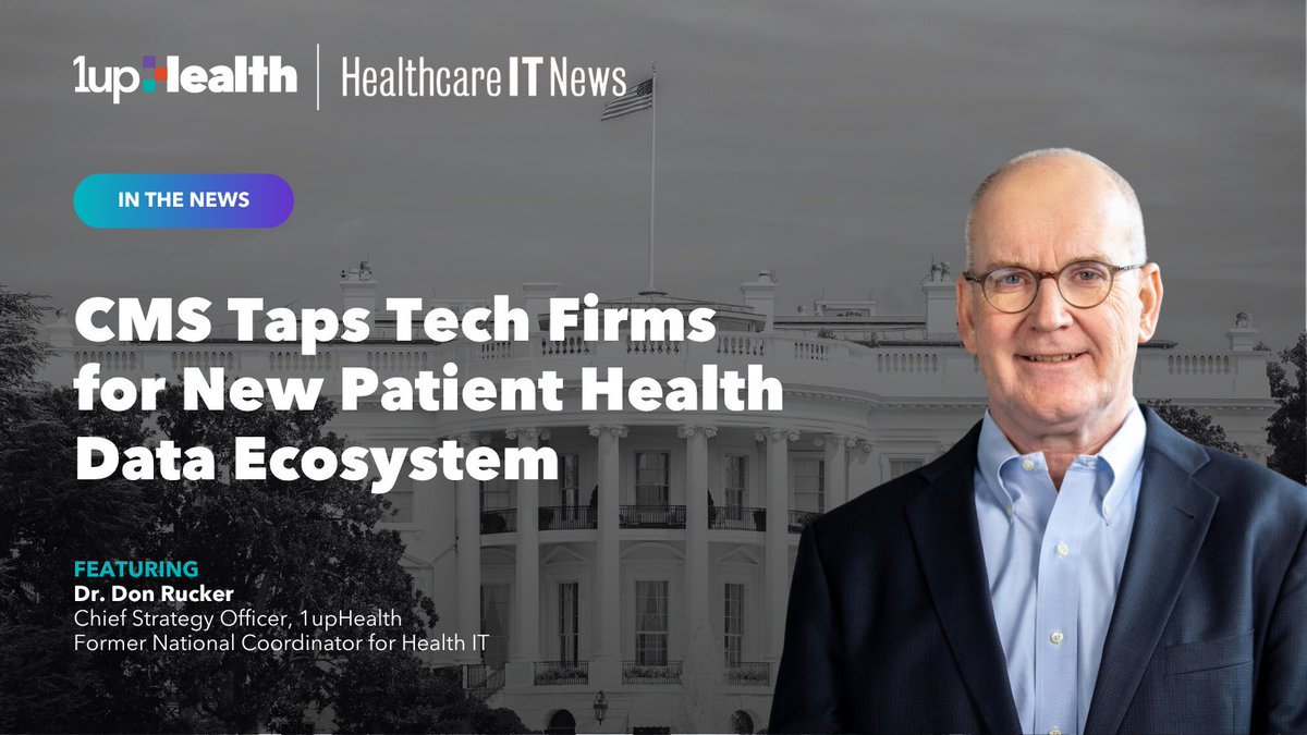 1upHealth (@1up_health) on Twitter photo 1up's own <a href="/donrucker/">Donald Rucker</a> was featured in <a href="/HealthcareITNew/">Healthcare IT News</a> as CMS kicks off its new Health Tech Ecosystem effort. He says, “CMS is doubling down on the modern ‘API-first’ world and starting to put patients in charge."
📰 Read the story: bit.ly/4mlU7e1
#DigitalHealth #CMS 1up's own <a href="/donrucker/">Donald Rucker</a> was featured in <a href="/HealthcareITNew/">Healthcare IT News</a> as CMS kicks off its new Health Tech Ecosystem effort. He says, “CMS is doubling down on the modern ‘API-first’ world and starting to put patients in charge."
📰 Read the story: bit.ly/4mlU7e1
#DigitalHealth #CMS