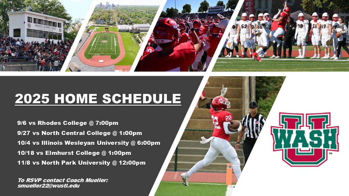 Thanks <a href="/MuellerFBCoach/">Scott Mueller</a> for the game day invitation at <a href="/washufootball/">WashU Football</a> 
<a href="/coachfish42/">Jeff Fisher</a> 
<a href="/CoachAaronKeen/">Aaron Keen</a>