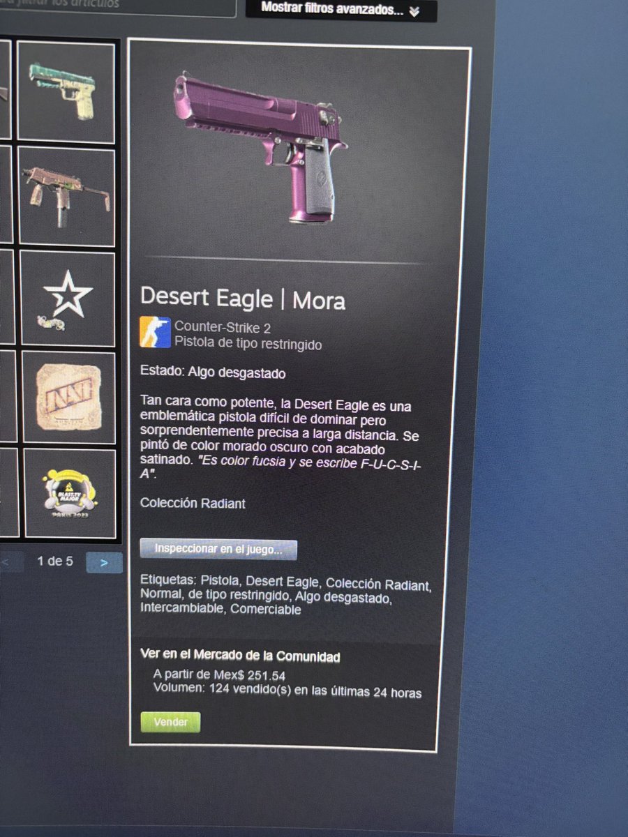 Habemus skin de desert