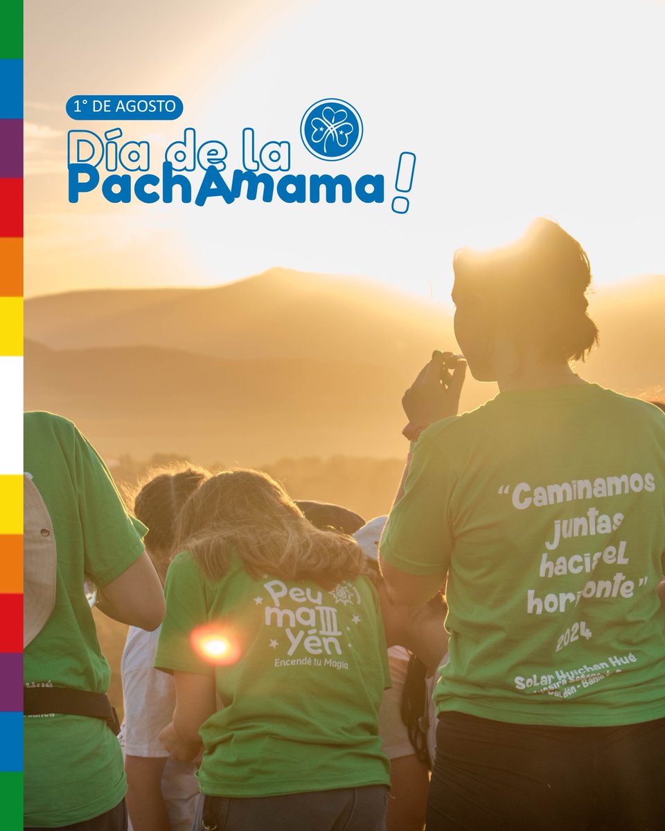GuiasArgentinas's tweet photo. 🌱 1° de agosto | Día de la Pachamama

Honramos a la Madre Tierra, agradeciendo todo lo que nos da y renovando nuestro compromiso de cuidarla 🌍

✨ "La Guía se reconoce como parte de la naturaleza y protege el ambiente."

#TPEP #ODS15 https://t.co/KCzKdFTC6S