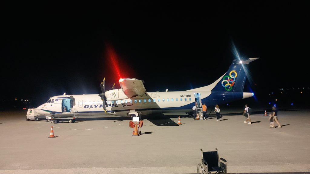 Nos volvemos situados ✈️ al Aeropuerto Internacional de #Athenas "Eleftherios Venizelos" #ATH, desde el Aeropuerto Nacional de #Ioannina "King Pyrros" LGIO, en #Grecia 🇬🇷, a bordo de un ATR 72-600 de @olympic_airlines 👨‍✈️ Julio / 2025 👨‍✈️
🌬️🌀🌀 ¡¡¡Vaya coctelera!!! 🌀🌀