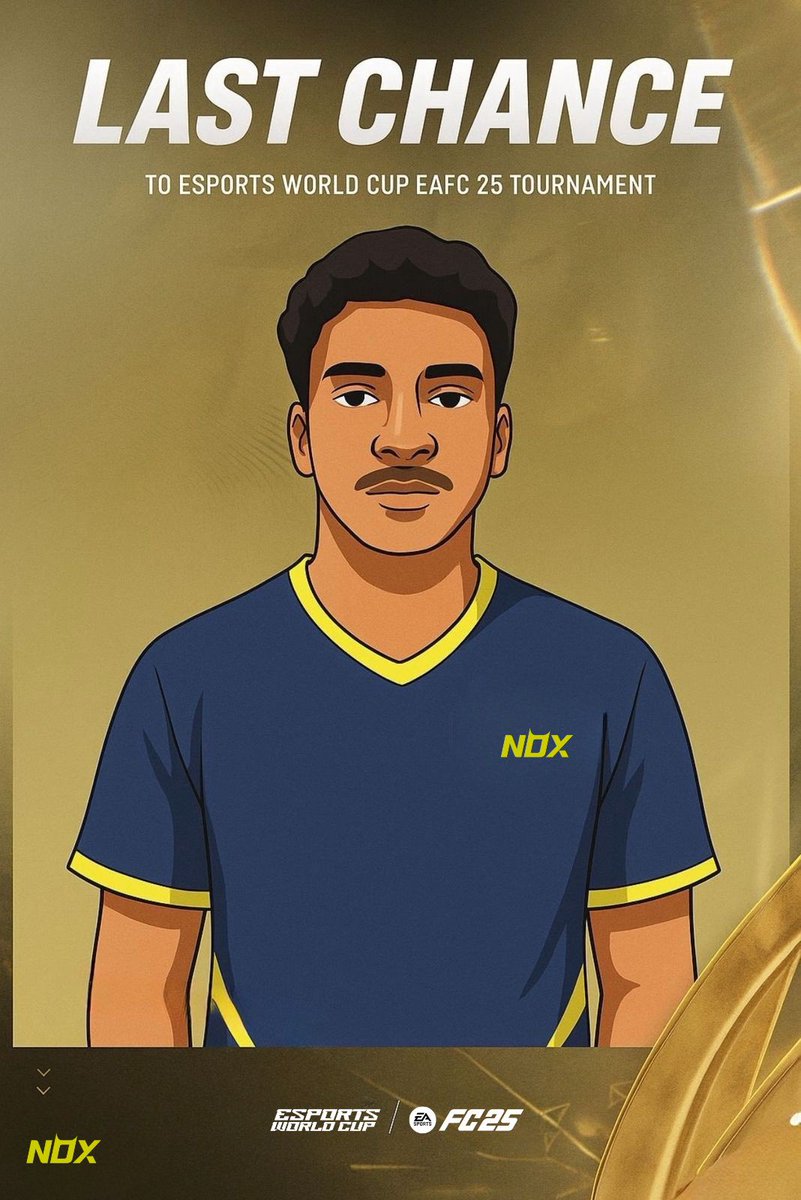 ✅ اجتزنا اليوم الأول من تصفيات الفرصة الأخيرة لـ #FC25

ولاعبنا <a href="/cv1qxx/">NoxBandar</a> ضمن أفضل 128 من بين مئات المشاركين 🔥

الخطوة الجاية نحو بطولة العالم 
بالتوفيق له في باقي المشوار 💛

#NOX_TEAM | #LCQ #EWC