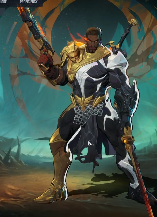 Here's our first in-game look at the Legendary Blade "Polarity Edge" Skin #MarvelRivals