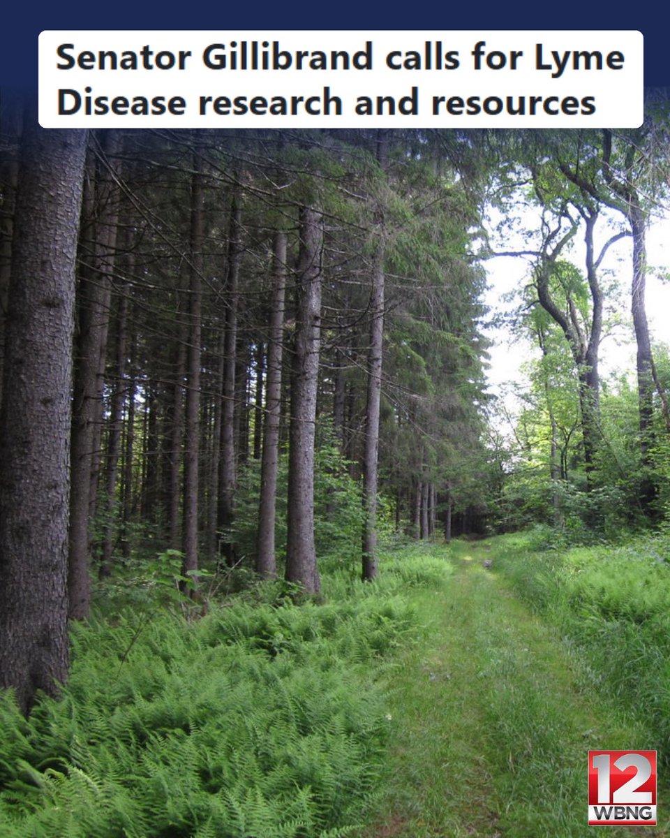 In New York, reported cases of Lyme disease have increased tenfold since 2020.
 
That's why I'm fighting for the Kay Hagan Tick Reauthorization Act, which would support research, prevention, diagnosis, and treatment for tick-borne illnesses. Let's get it done.