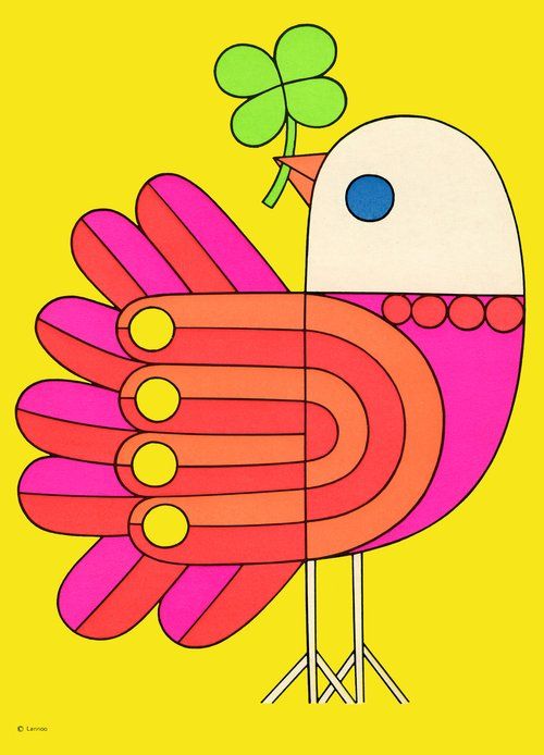 Marcel Schurman Greeting Card, 1970s