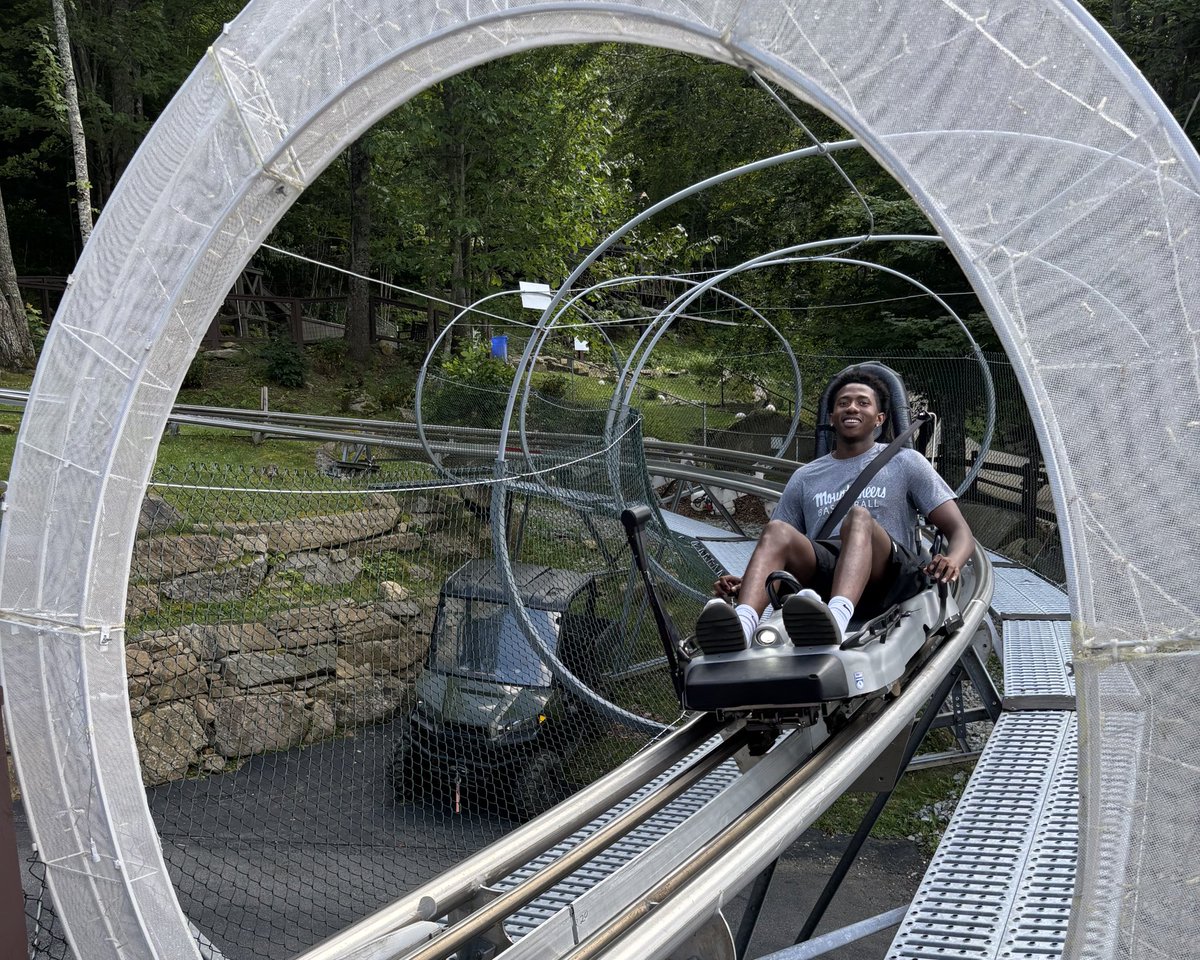 App State Basketball (@appstatembb) on Twitter photo Love where you live!
Had a great time on the <a href="/wildruncoaster/">Wilderness Run Alpine Coaster</a> today in Banner Elk!
#TakeTheStairs Love where you live!
Had a great time on the <a href="/wildruncoaster/">Wilderness Run Alpine Coaster</a> today in Banner Elk!
#TakeTheStairs