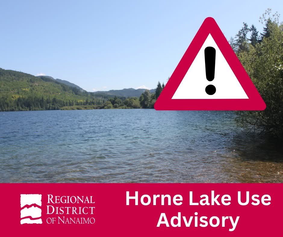 For your safety &amp; the safety of Wesley Ridge wildfire crews, Horne Lake residents, campers and day-use visitors are asked to stay within 100 metres of the shore when on the lake. The lake is being used as a water source for air support by helicopters and fixed wing aircraft.