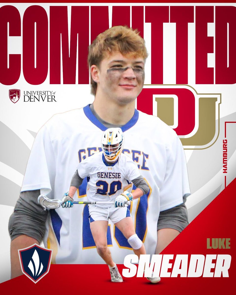 Luke Smeader is Denver-bound!

A product of Hamburg High School and dominant FOGO is taking his game to the University of Denver. Luke’s ability at the face-off X, combined with his work ethic and toughness, has made him one of the top specialists in the country.

Congrats, Luke!