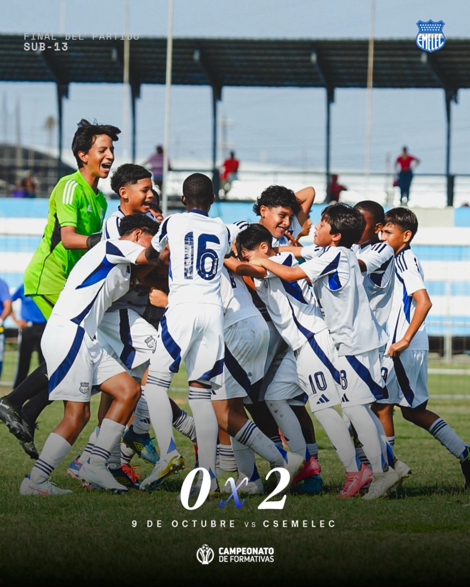 CSEformativas's tweet image. #Sub13 | ¡¡GANAMOS!! 🎉💪🏻

⚽️⚽️ Michael Balladares

#VamosEmelec