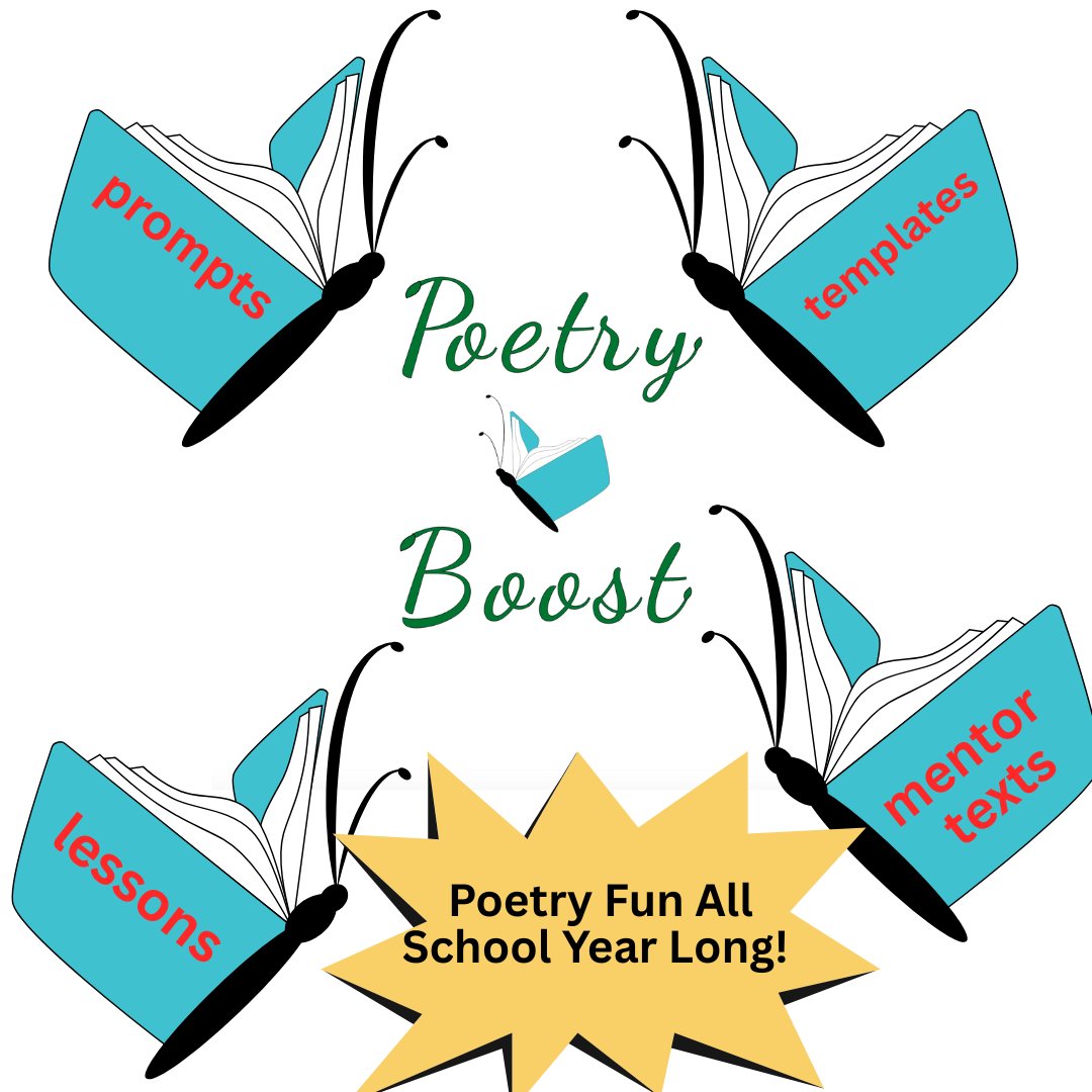 Schaubwrites's tweet image. Educators, this school year, weave more poetry fun into your curriculum. I share lots of free ideas on poetryboost.com @ncte #BuildYourStack