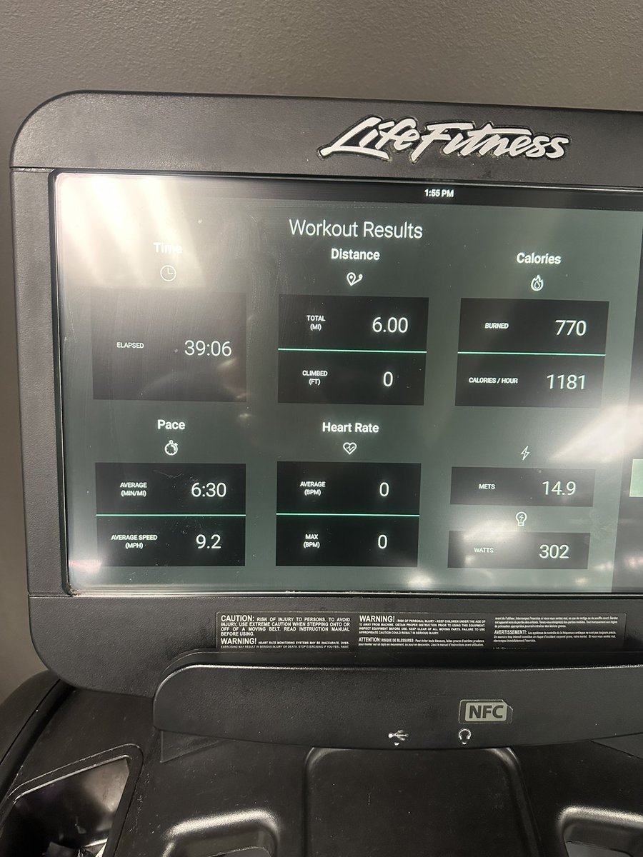 6 miles 6:30 pace! ✅🦾