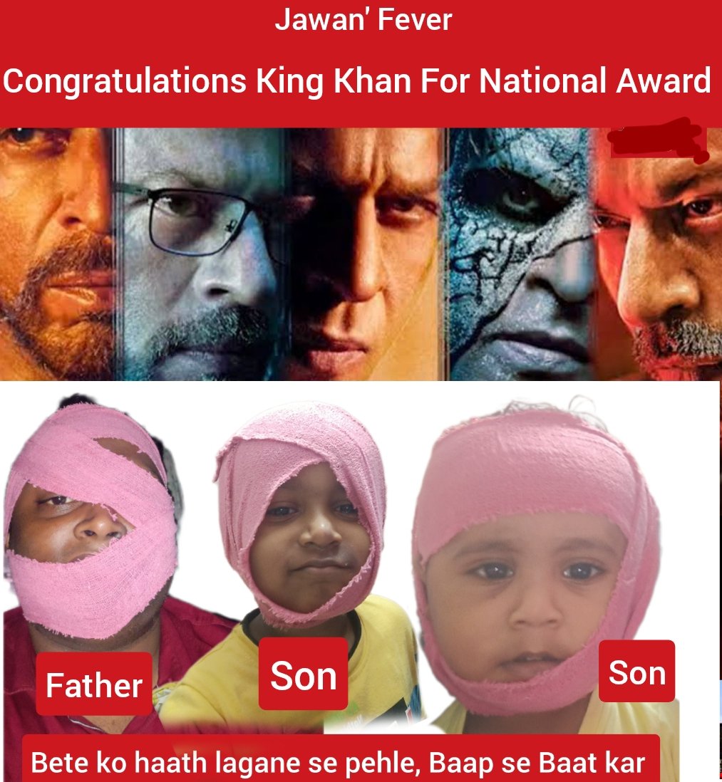 JournalistLocal's tweet image. Bete Ko Haath Lagane Se Pehle Baap Se Baat Kar, Congratulations King Khan For National Award @iamsrk
#sharukhkhan #srk #iamsrk #jawan #nationalaward2025 #srkfans #bestactor
