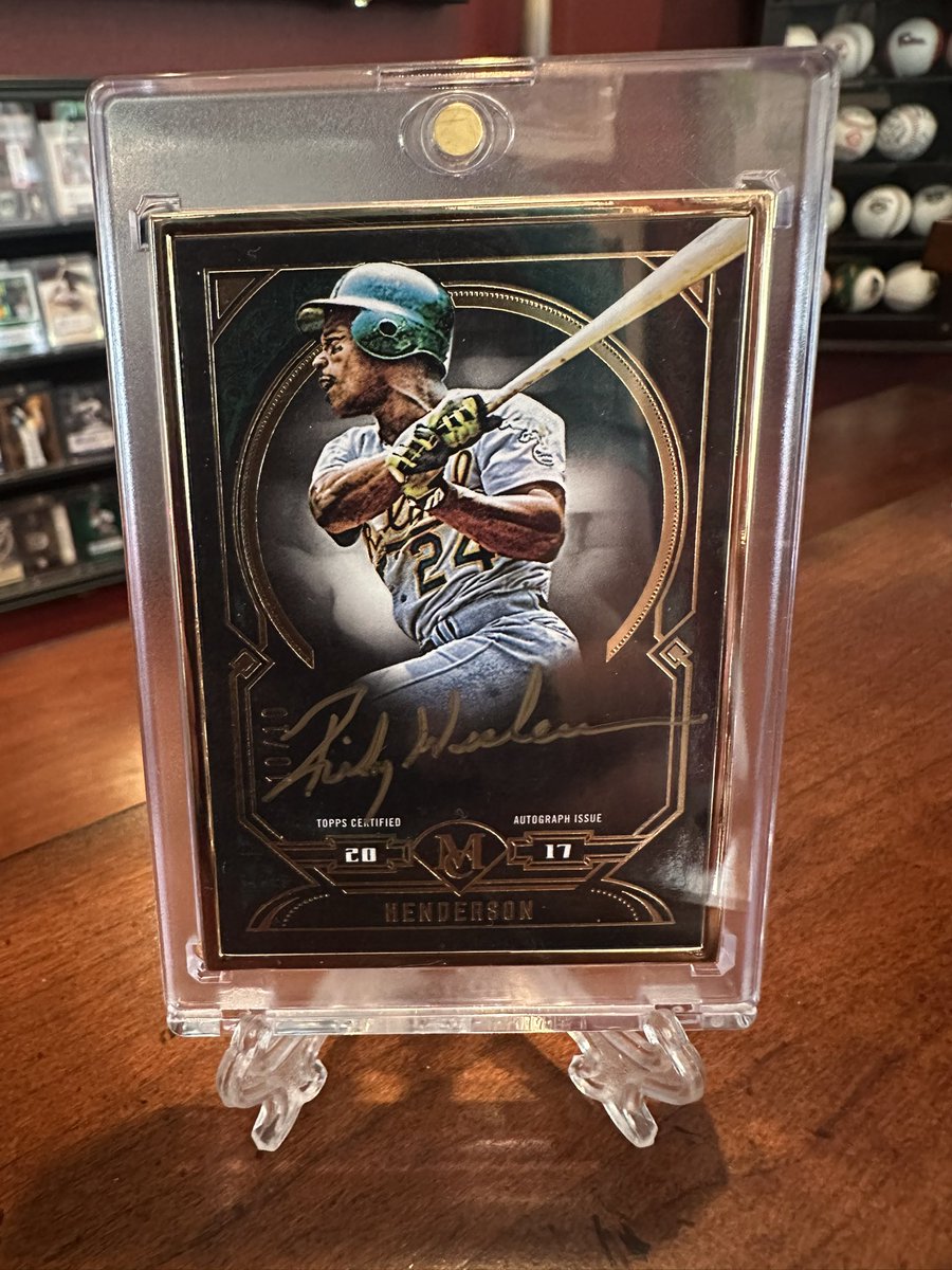 Rickey Henderson!🧤🧤Happy Friday!