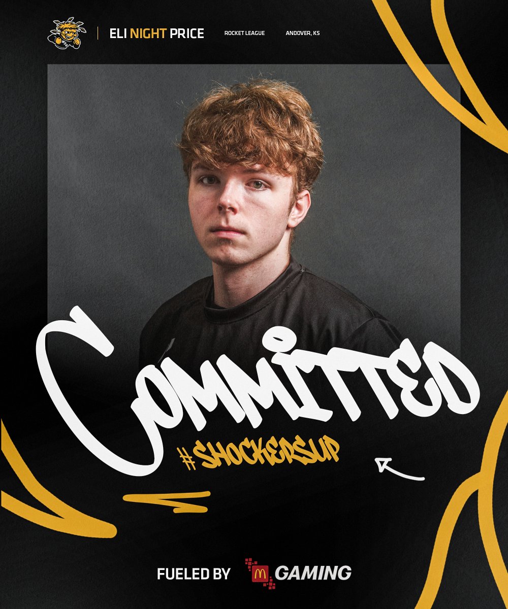 🌝Kansas Native "Night" Returns to Wichita🌝

Rocket League phenom and Andover local Eli "Night" Price (<a href="/Night_EP/">Night</a>) commits to Wichita State, and arrives as a Maryville transfer for the upcoming school year. Eli boasts an impressive professional and collegiate resume, and intends