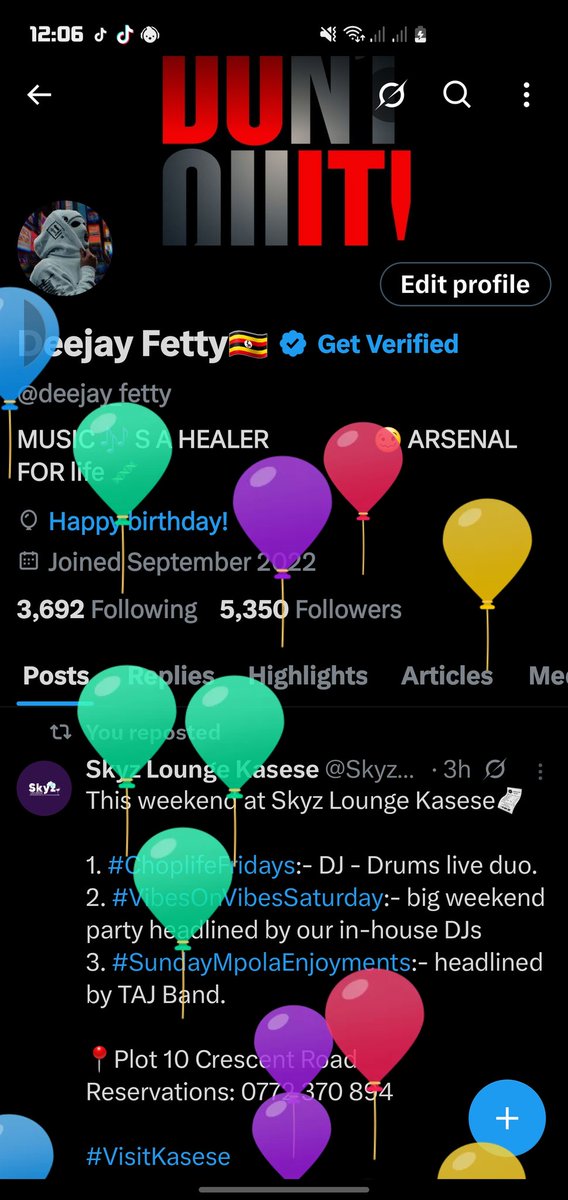 deejay_fetty's tweet photo. Happy pussy escape to me 😁😁
Celebrate with me lil dawgs 🤓 https://t.co/XTOP3SW0ek