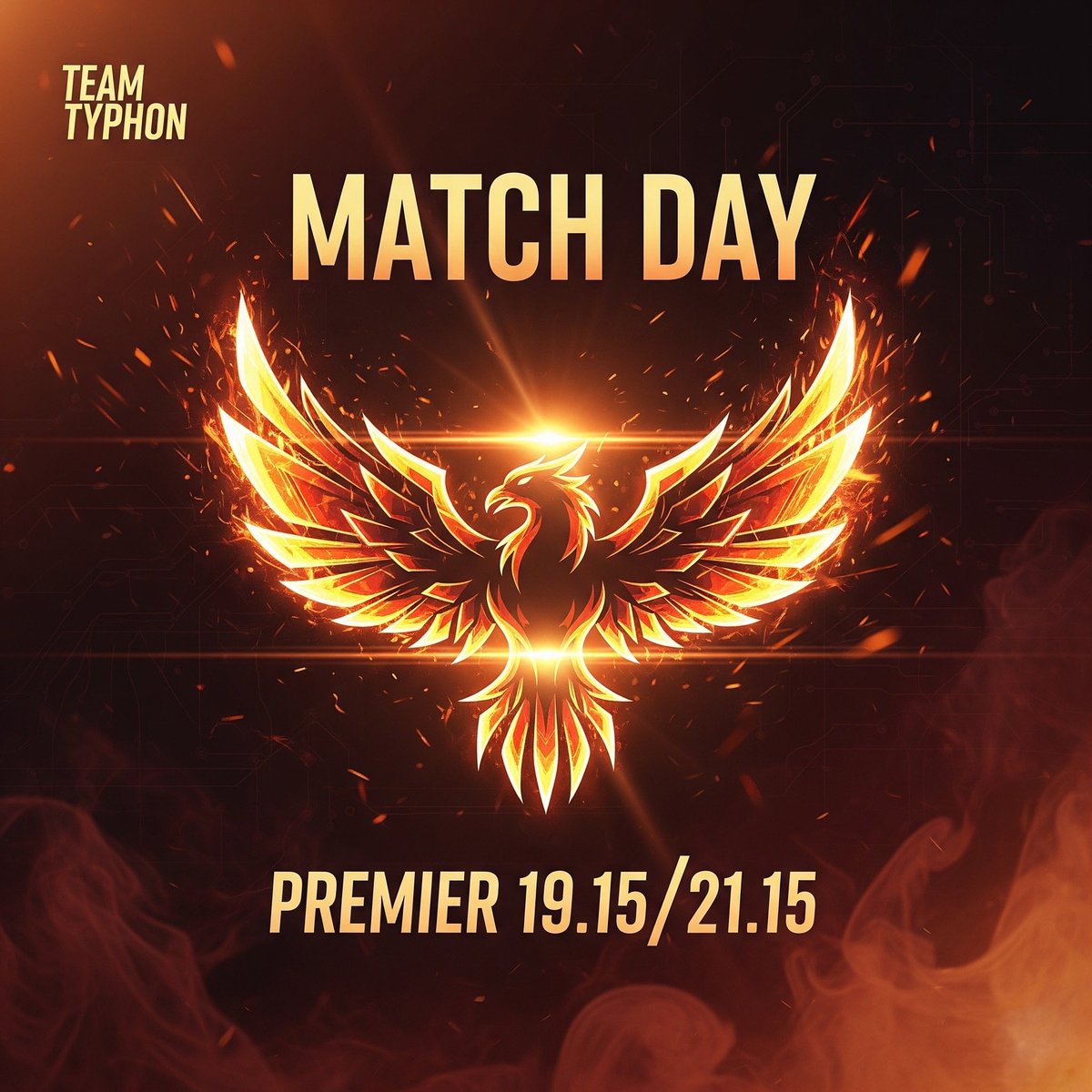 Bugün Premierde ilk maçımıza çıkıyoruz.

“We Burn, We Rise, We Dominate.” #MatchDay