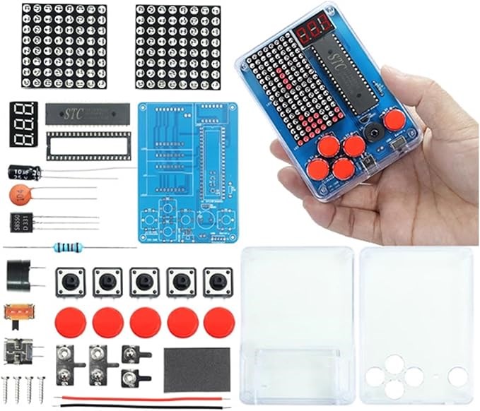 mx_videojuegos's tweet image. Electronic Soldering Kits With 4 Classical Games For Middle/High School Projects Create A Nostalgic Gaming Soldering
 está en 210.49 MXN (--128%)
 amazon.com.mx/Electronic-Sol… 
  OfertasUltra,com #playingVideogames #gaming