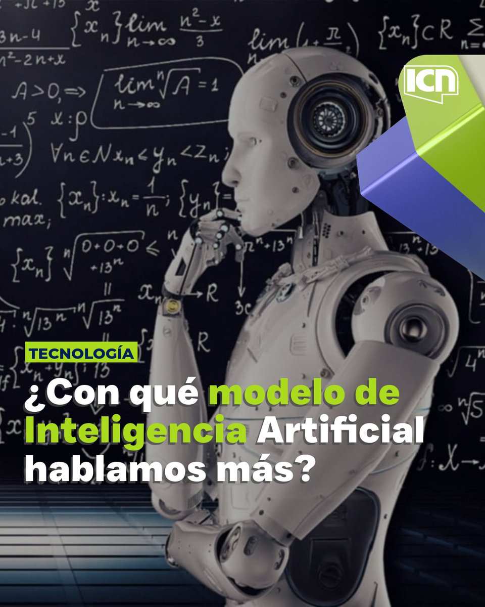 #Tecnología 🔴| ¿𝐂𝐨𝐧 𝐪𝐮𝐞́ 𝐈𝐧𝐭𝐞𝐥𝐢𝐠𝐞𝐧𝐜𝐢𝐚 𝐀𝐫𝐭𝐢𝐟𝐢𝐜𝐢𝐚𝐥 𝐡𝐚𝐛𝐥𝐚𝐦𝐨𝐬 𝐦𝐚́𝐬?

ChatGPT, Meta AI, Gemini… Cada vez hay más “chatbots” o “modelos de lenguaje” con los que los que miles de millones de usuarios interactúan en su día a día, pero ¿cuál es la