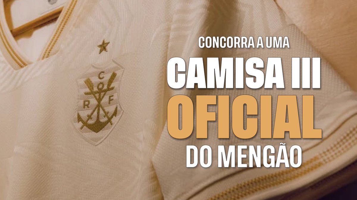 Planeta do Flamengo 🌎 (@fla_infos) on Twitter photo E pra comemorar essa parceria gigante com a BET DO ZICO, vamos sortear a nova Camisa III do Flamengo! ⚫🔴
• Siga a <a href="/betesporte/">BETesporte</a> e a nossa página + dê RT neste tweet.
Pronto, você já está participando. Boa sorte!
#ad #joguecomresponsabilidade 🔞 E pra comemorar essa parceria gigante com a BET DO ZICO, vamos sortear a nova Camisa III do Flamengo! ⚫🔴
• Siga a <a href="/betesporte/">BETesporte</a> e a nossa página + dê RT neste tweet.
Pronto, você já está participando. Boa sorte!
#ad #joguecomresponsabilidade 🔞