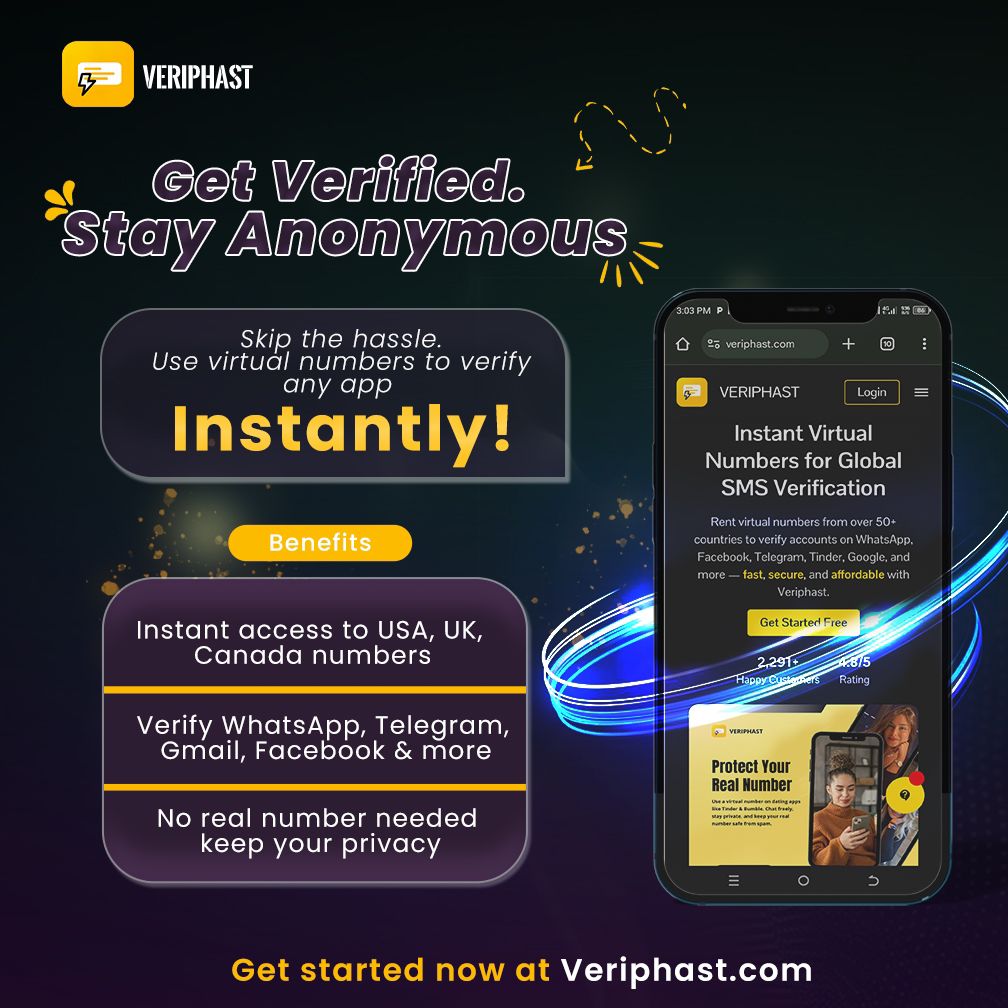 veriphast's tweet photo. Who dey stress to verify account in 2025? 😤
UK 🇬🇧, USA 🇺🇸, Canada 🇨🇦 phone numbers etc. ready for you on https://t.co/MRAgsUhQX8 —
📲 Facebook | TikTok | Telegram | WhatsApp | IG | Signal
💨 SMS dey drop sharp-sharp!
💸 Affordable. Reliable. No long talk. https://t.co/VOzyb8NpMG