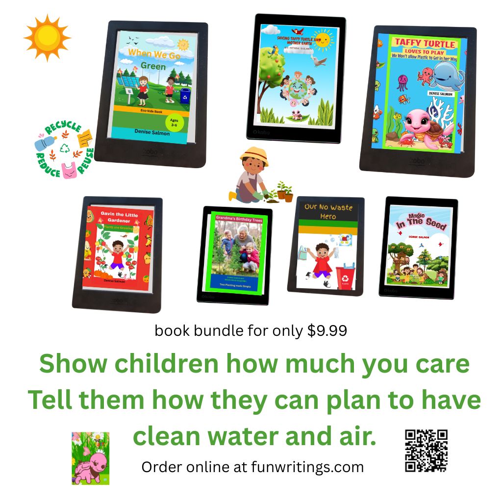FunWritings's tweet photo. #EcoKidsSummerProgram #ecokidsbooksales #bookbundle
The reading contest for the Eco-Kids Summer Program is coming up soon. The discounted books are here:
https://t.co/1OsJTz40Hm
@wmsussch @ParentBooster @GreenSchoolsNN https://t.co/WgIeBEAGiT