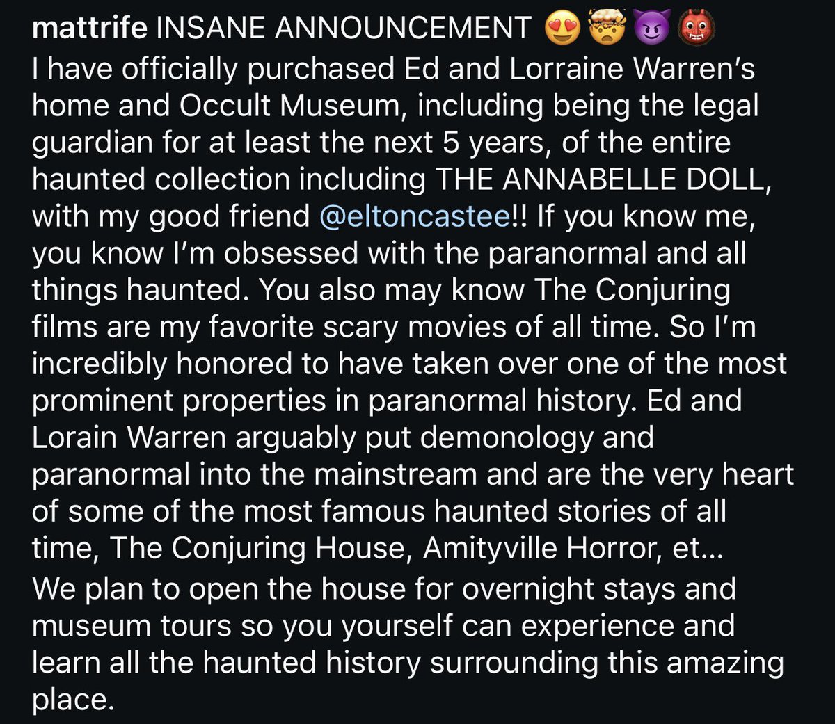 My boy <a href="/mattrife/">Matt Rife</a> has a HUGE announcement!