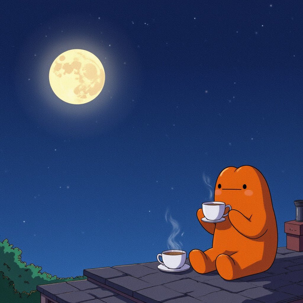 tismishere's tweet photo. me, u and moon https://t.co/6fm4PjH2ss