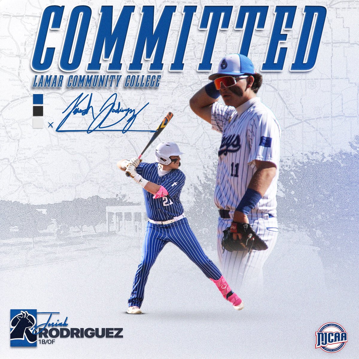 Our last 18u commitment:
Josiah Rodriguez (Union Colony Prep) will continue his education and play baseball <a href="/LamarCCBaseball/">LamarCC Baseball</a> !  Incredible young man!
Congratulations Josiah!!⚾️