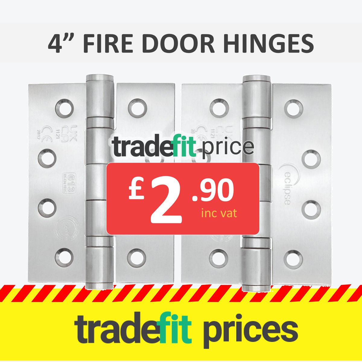 TradefitU's tweet photo. tradefit prices 💵 on our Fire Door Hinges +Free Delivery on Orders Over £30 🚚 https://t.co/iE1ilfrHi0 
#ironmongery #hardware #tradefit #doorhandles #trade https://t.co/vggm94oqgy