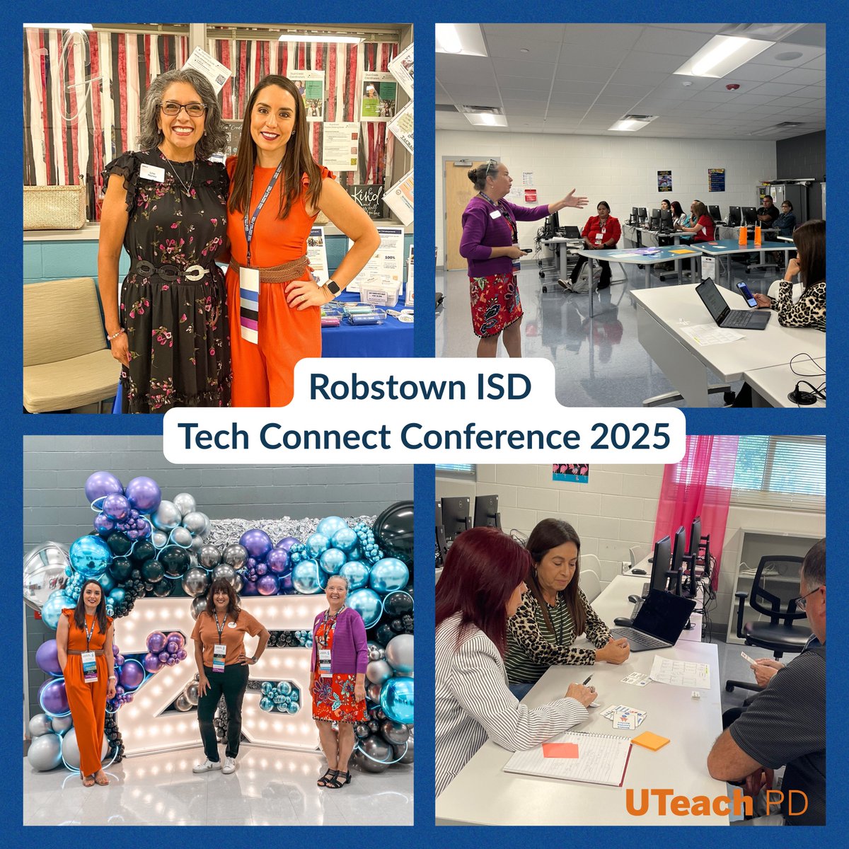 UTeachPD, The University of Texas at Austin (@uteachpd) on Twitter photo We had a great time presenting at Robstown ISDโs Tech Connect Conference! ๐ฅณ Educators from Robstown, Taft, Bishop & Flour Bluff joined us to explore blended learning & tech integration. Bonus: we ran into the inspiring <a href="/drliliananez/">Dr. Lilia Naรฑez</a>!๐ #BlendedLearning #UTeachPD #TechConnect2025 We had a great time presenting at Robstown ISDโs Tech Connect Conference! ๐ฅณ Educators from Robstown, Taft, Bishop & Flour Bluff joined us to explore blended learning & tech integration. Bonus: we ran into the inspiring <a href="/drliliananez/">Dr. Lilia Naรฑez</a>!๐ #BlendedLearning #UTeachPD #TechConnect2025