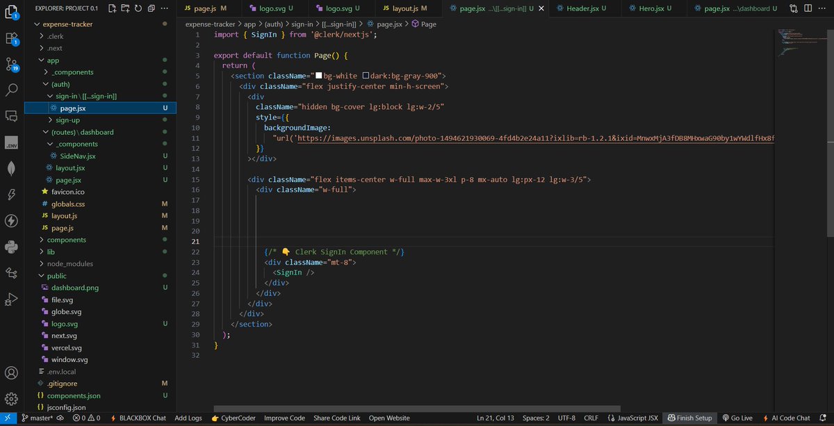 ShindeSahil15's tweet photo. Day 82🚀Started a new Next.js 
✅ Integrated Clerk authentication
✅ Resolved authMiddleware &amp; public route config
✅ Fixed missing publishableKey error
✅ Built layout with working components
✅ Debugged UI bugs (yep,children typo)
#100DaysOfCode #Nextjs #ClerkAuth #WebDev https://t.co/gSZ6Jix65k