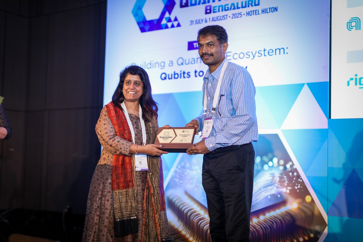 Quantum India Bengaluru Summit tweet media