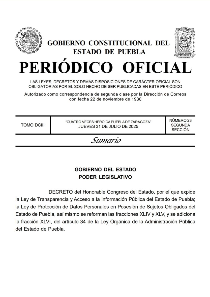Gobierno de Puebla tweet media