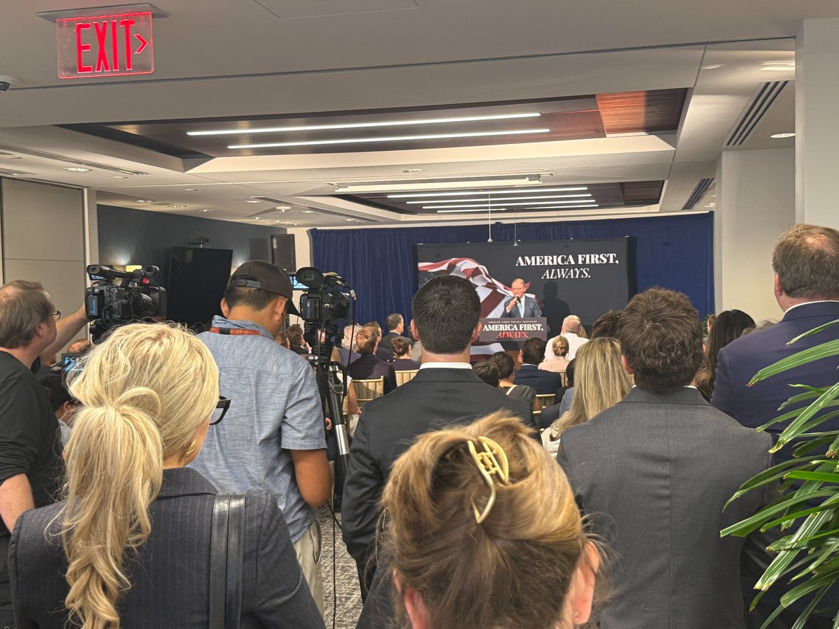 A major milestone at <a href="/A1Policy/">America First Policy Institute</a> yesterday: <a href="/PaulAtkinsETH/">Paul Atkins , Chairman of SEC</a>, SEC Chairman, announced the “Project Crypto”  — ushering in the new Golden Age of finance. #ProjectCrypto #SEC