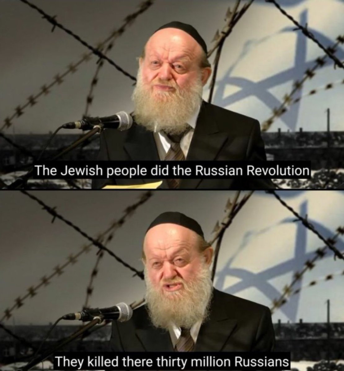 CoreyJMahler's tweet image. The actual ‘Holocaust’ was of White Christians.