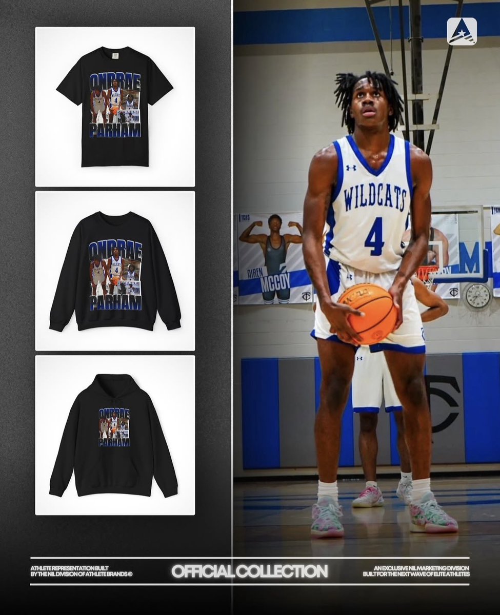 Ondra3Parham's tweet photo. NEW merch available now,
LINK IN BIO 📲
4-7 day shipping and delivery 
Athlete earns on every order
High quality and custom piece
Support you favorite athlete today!

https://t.co/u3KBxmg1JB https://t.co/YgD8rRM8Xu
