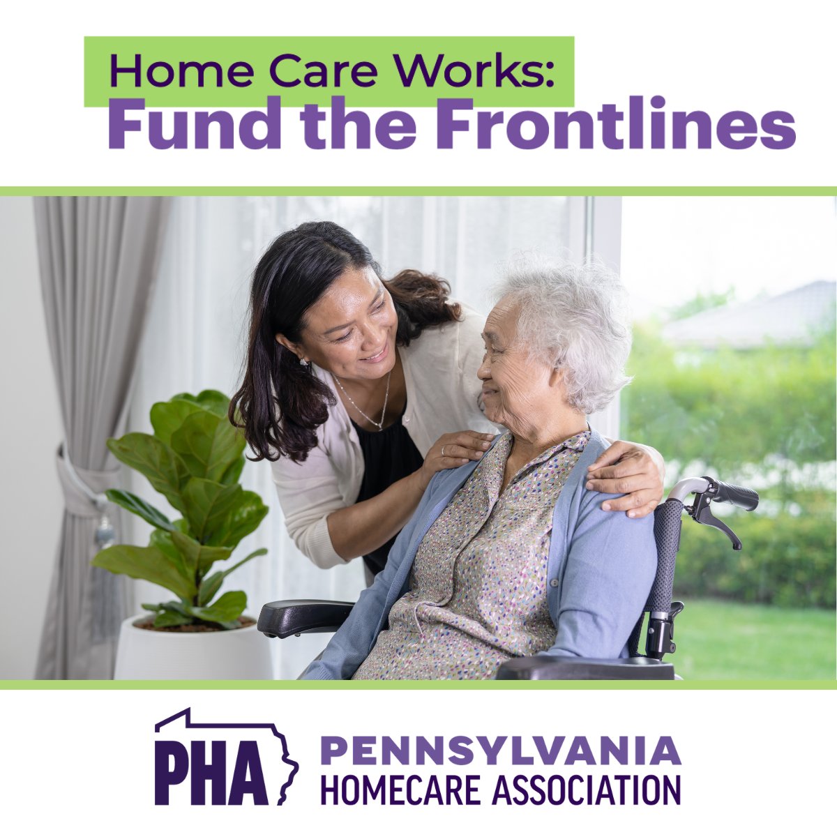 PA’s home care system is at risk. 
 
Caregivers need fair pay, stronger Medicaid rates &amp; real workforce support NOW. 
 
Lawmakers must act before it’s too late. 
 
📝 Email your legislator today: bit.ly/HomeCareWorks 
 
#FundTheFrontlines #HomeCareWorks #MedicaidMatters