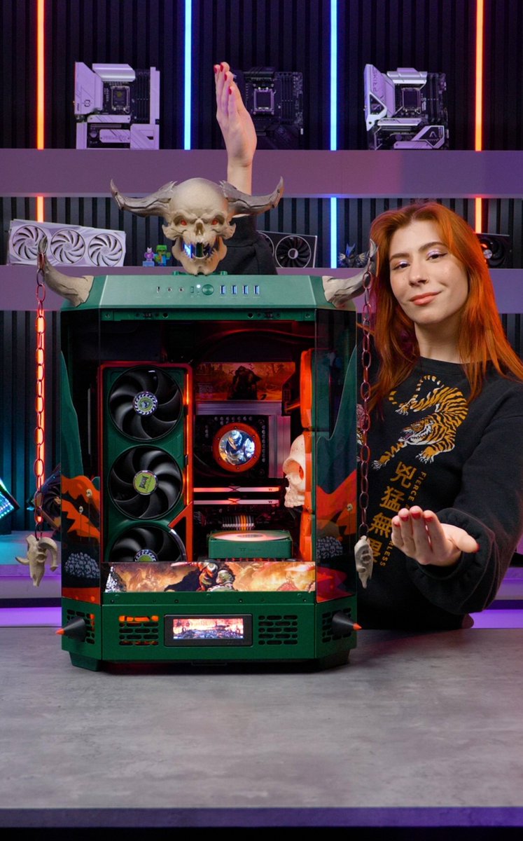🎉 GIVEAWAY 🎉
💻 $3,500 DOOM PC 😈

How to Enter:
🔁 Retweet &amp; ❤️ Like this post
👣 Follow <a href="/brittnaynay3/">Nay.Tesseract</a> <a href="/Thermaltake_na/">Thermaltake North America</a> 
💬 Drop a comment 

🌍 Worldwide giveaway 

Bonus Entries:
💬 Comment on my other socials, 3 chances are better than 1! 🔗 Links in bio &amp; pinned below! 

🗓️
