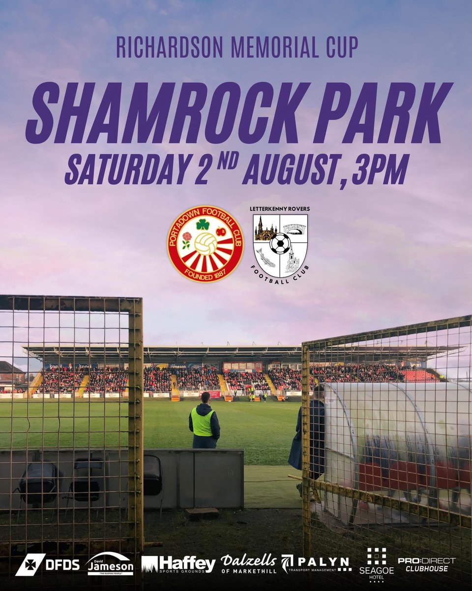 Looking forward to our trip to play Irish Premiership side <a href="/Portadownfc/">Portadown FC</a> tomorrow ⚪️⚫️