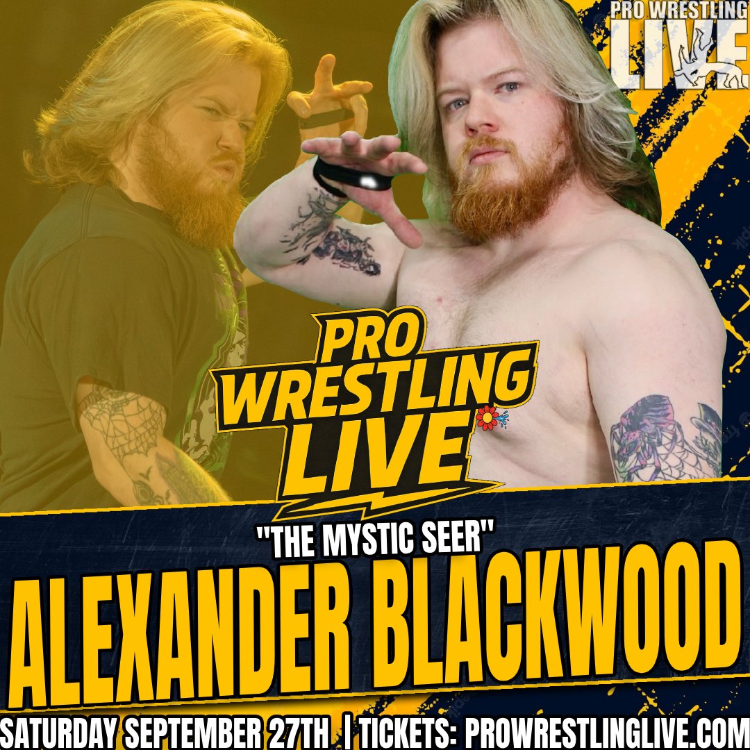 PWLOhio's tweet photo. The next competitors signed for Pro Wrestling Live* on 9/27/25 are Alexander Blackwood 🔮 Andre Reece Tomlinson! ⚡

🎟️ https://t.co/qjybDu5gLl

#wrestling #prowrestling #prowrestlinglive #columbus #blacklick #franklincounty #ohio https://t.co/AdaQ8UM7us