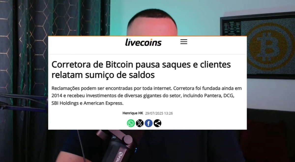 DIY Security Lab (@diyseclab) on Twitter photo Como Investir em Bitcoin melhor que 99.6% das pessoas em 2025 com <a href="/caueconomy/">Cauê Oliveira</a>
Veja no link abaixo:
youtu.be/is98f3rOFvQ?si… Como Investir em Bitcoin melhor que 99.6% das pessoas em 2025 com <a href="/caueconomy/">Cauê Oliveira</a>
Veja no link abaixo:
youtu.be/is98f3rOFvQ?si…