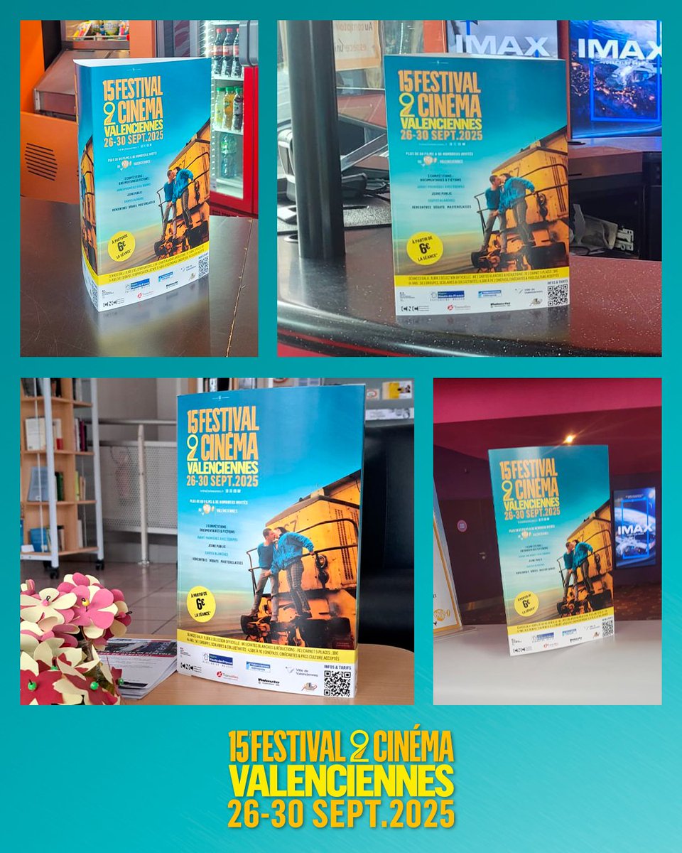 Le Festival 2 Cinéma approche ; l’équipe est au travail et la communication s'installe.

On vous prépare une 15e édition qui s’étoffe au fil des jours pour votre plaisir  !

Rendez-vous du 26 au 30 septembre au Pathé Valenciennes.

👉 festival2valenciennes.fr