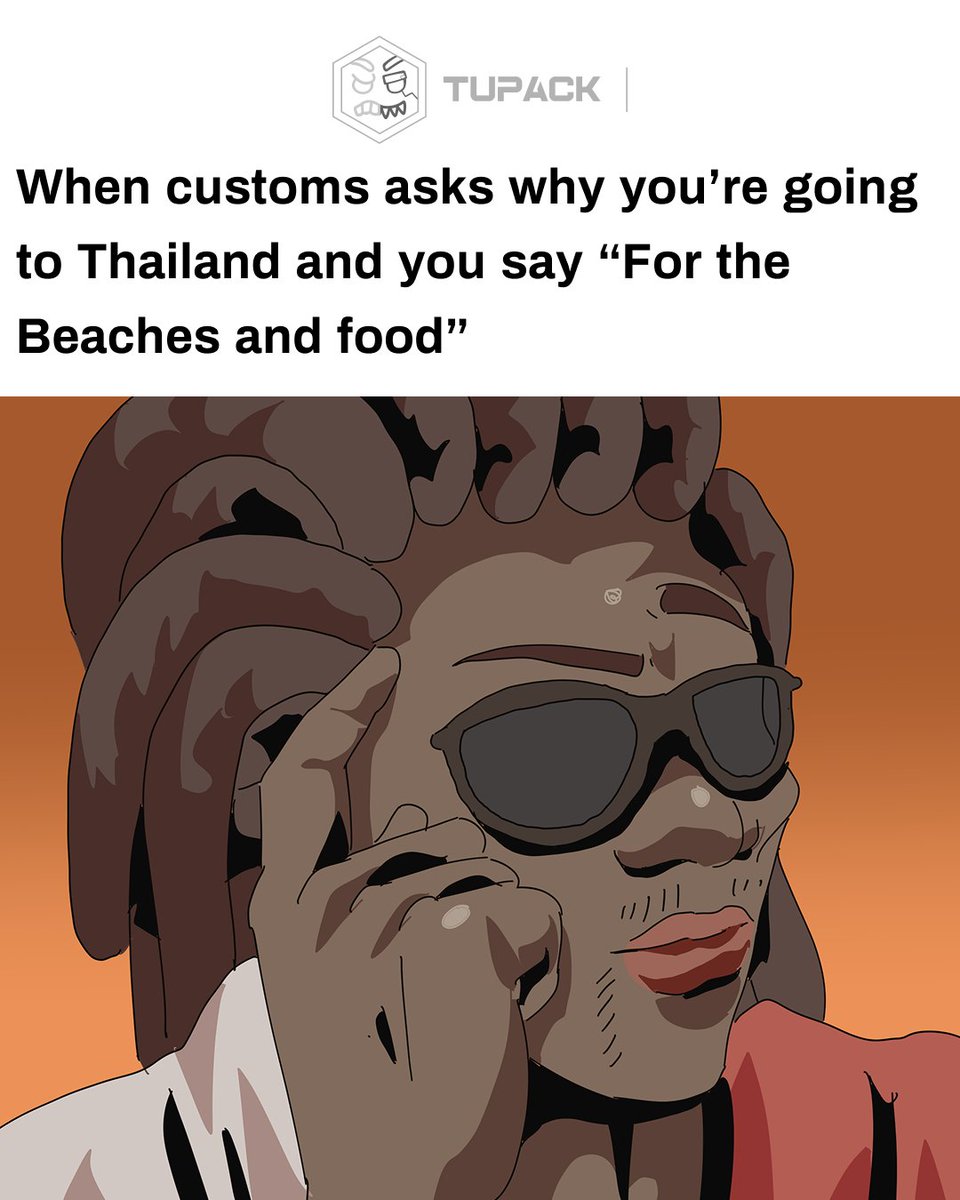 Customs ain’t buying the “beaches” story 😅
#TuPack #PlayToEarn #GameFi #CryptoMeme #Web3Gaming